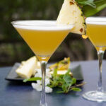 Pineapple Elderflower Martini | Bjorn Bites & Booze | Wild West Viking